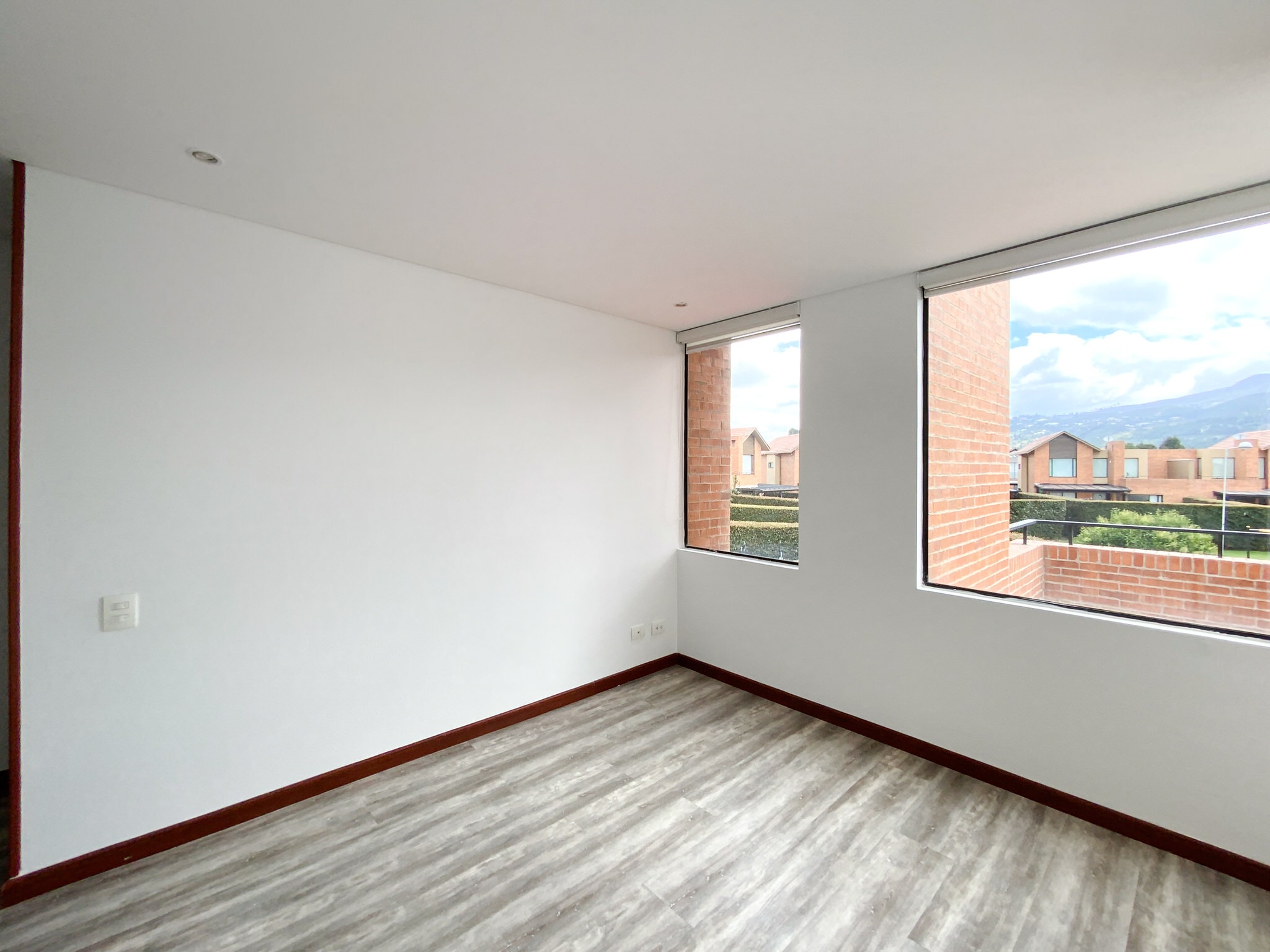 Detalle arquitectónico de Casa Fontanar en Chía